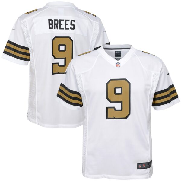 Drew Brees New Orleans Saints Nike Youth Color Rush Game Jersey – White