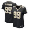 Khalen Saunders New Orleans Saints Nike Women’s Game Jersey – Black