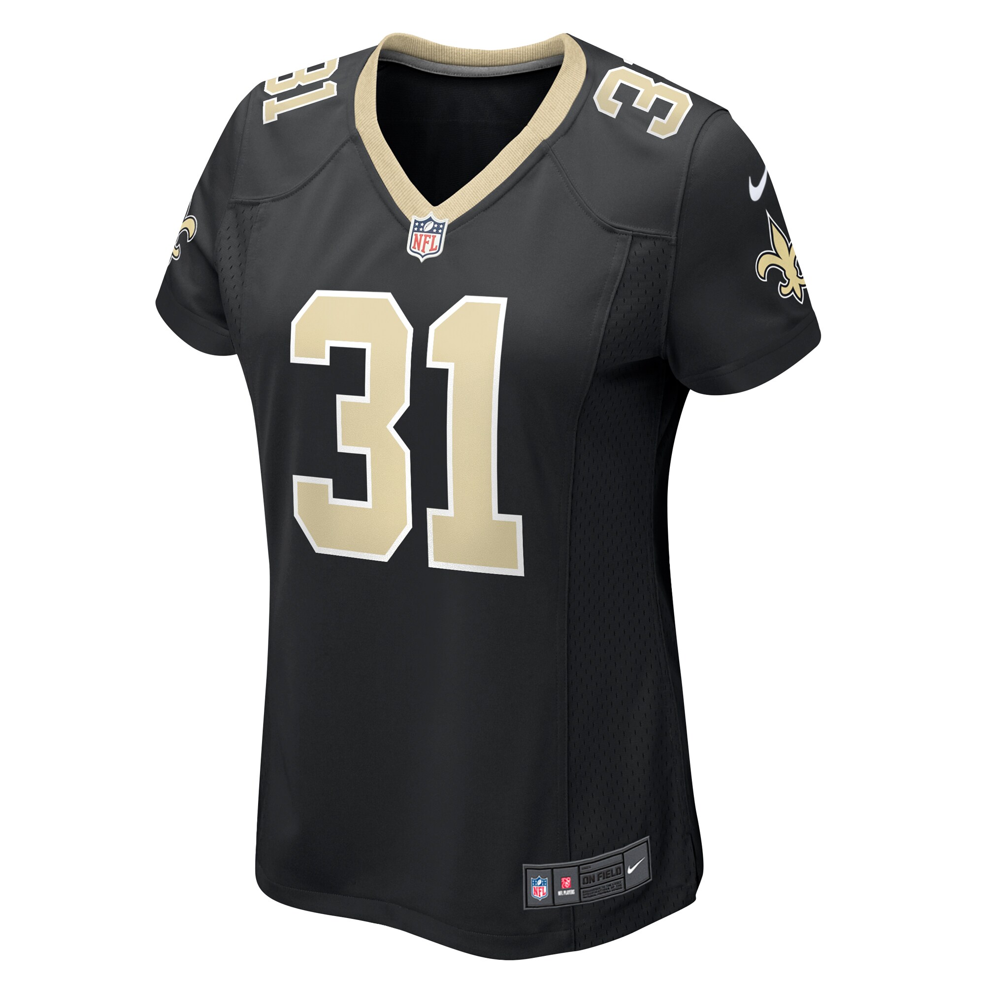 Jordan Howden New Orleans Saints Nike Women’s Team Game Jersey – Black - Image 2