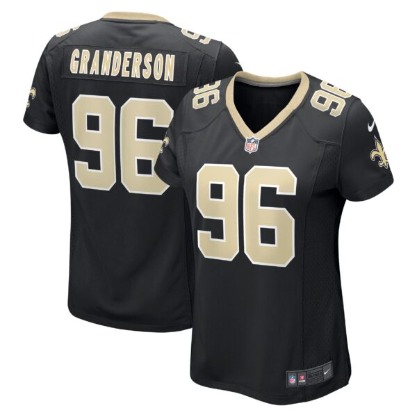 Carl Granderson New Orleans Saints Nike Women’s Game Jersey – Black