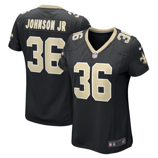 Anthony Johnson New Orleans Saints Nike Women’s Team Game Jersey – Black