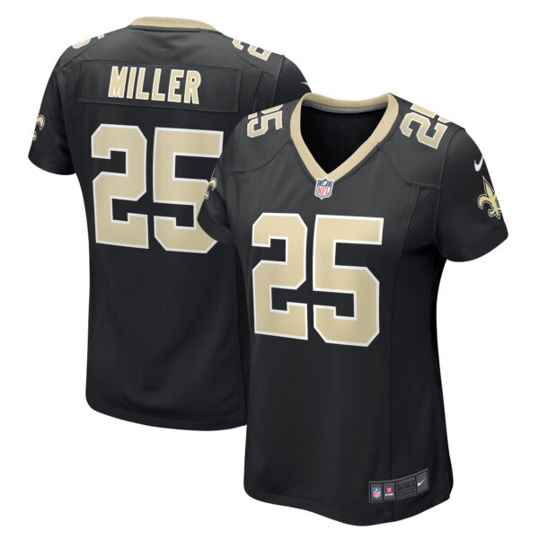 Kendre Miller New Orleans Saints Nike Women’s Team Game Jersey – Black