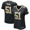 Jonathan Vilma New Orleans Saints Nike Women’s Game Retired Player Jersey – Black