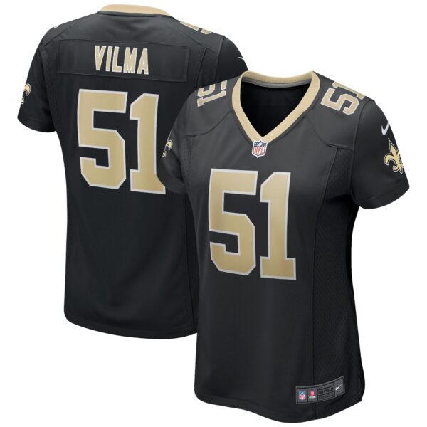 Jonathan Vilma New Orleans Saints Nike Women’s Game Retired Player Jersey – Black