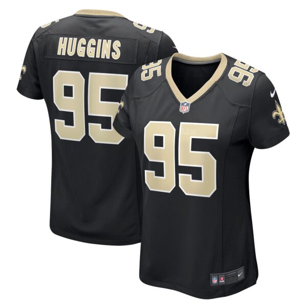 Albert Huggins New Orleans Saints Nike Women’s Player Game Jersey – Black