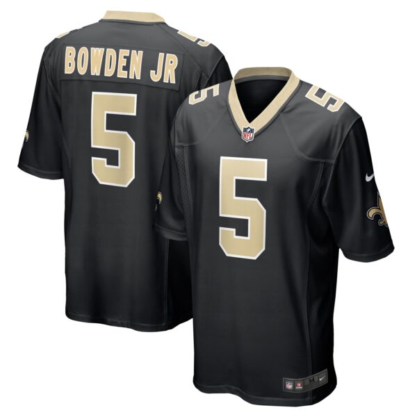 Lynn Bowden Jr. New Orleans Saints Nike Team Game Jersey – Black