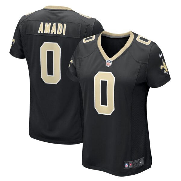 Ugo Amadi New Orleans Saints Nike Women’s Team Game Jersey – Black