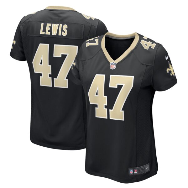 Terrell Lewis New Orleans Saints Nike Women’s Game Jersey – Black