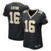 Jake Luton New Orleans Saints Nike Women’s Game Player Jersey – Black