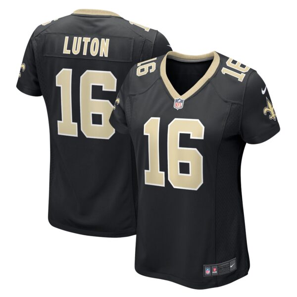 Jake Luton New Orleans Saints Nike Women’s Game Player Jersey – Black