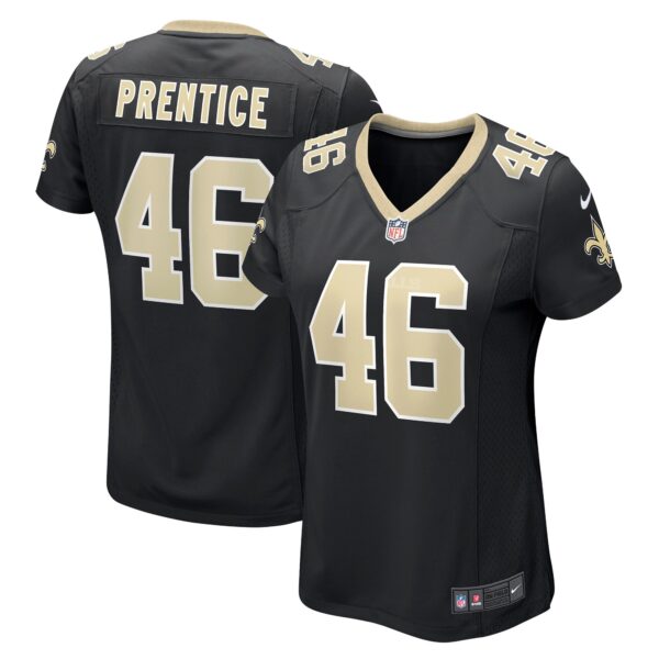 Adam Prentice New Orleans Saints Nike Women’s Game Player Jersey – Black