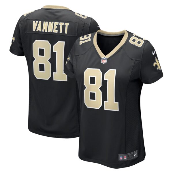 Nick Vannett New Orleans Saints Nike Women’s Game Jersey – Black