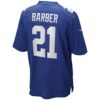 Tiki Barber New York Giants Nike Game Retired Player Jersey – Royal