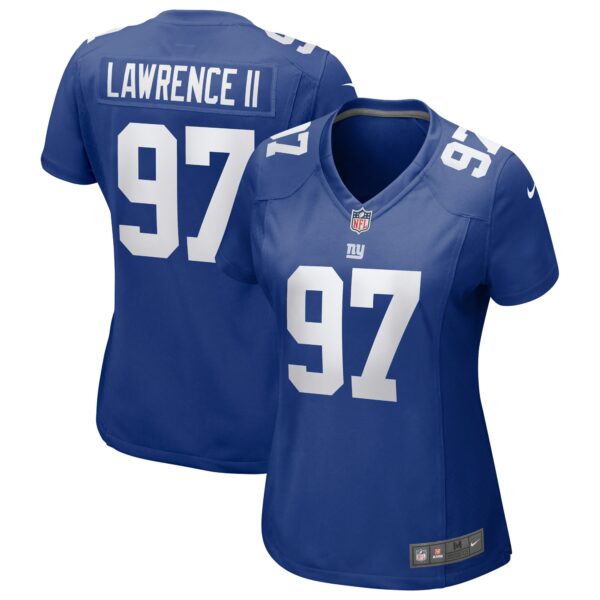 Dexter Lawrence II New York Giants Nike Women’s Team Game Player Jersey – Royal