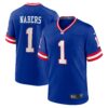 Malik Nabers New York Giants Nike 2nd Alternate 2024 NFL Draft Game Jersey – Royal