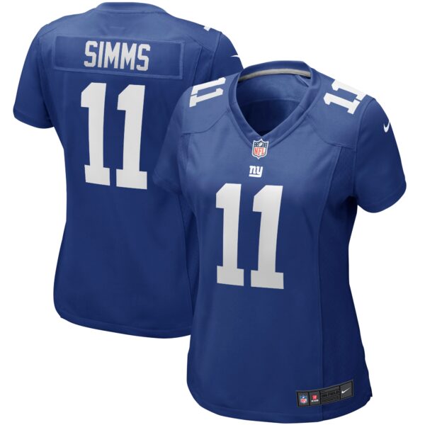 Phil Simms New York Giants Nike Women’s Game Retired Player Jersey – Royal