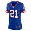 Tiki Barber New York Giants Nike Women’s Classic Retired Player Game Jersey – Royal