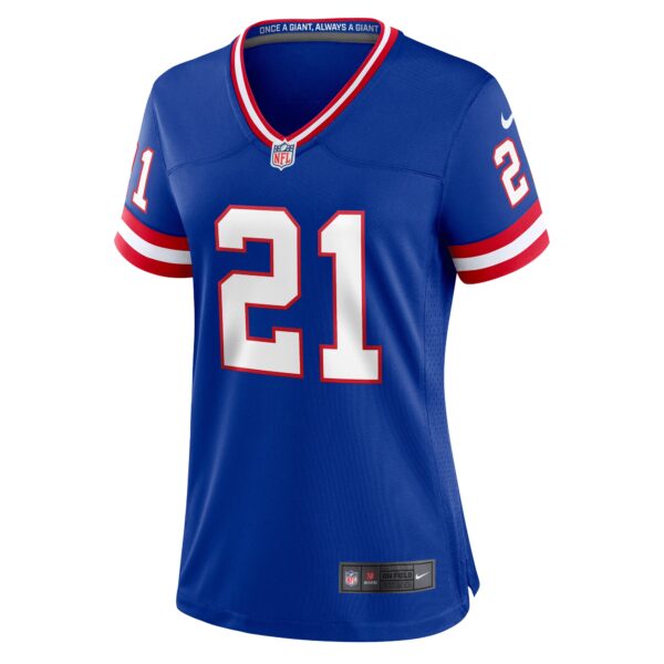 Tiki Barber New York Giants Nike Women’s Classic Retired Player Game Jersey – Royal