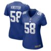 Casey Kreiter New York Giants Nike Women’s Game Jersey – Royal