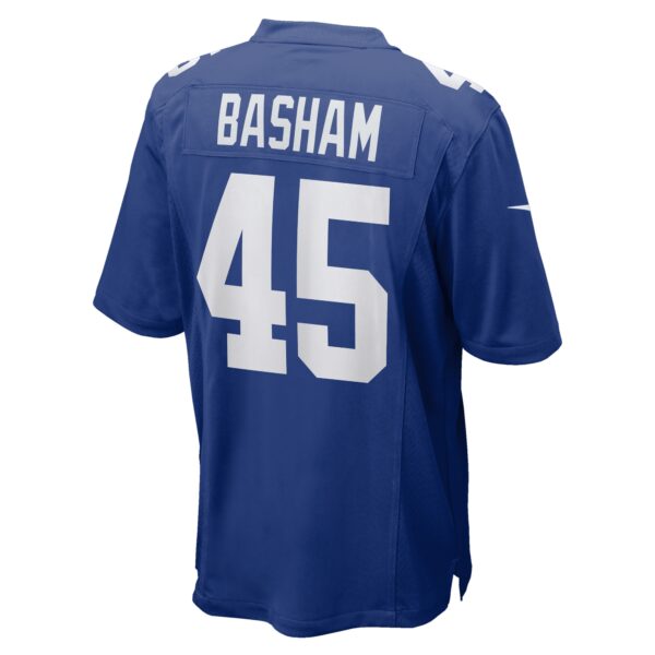 Boogie Basham New York Giants Nike Game Jersey – Royal