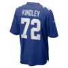 Solomon Kindley New York Giants Nike Home Game Player Jersey – Royal