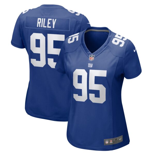 Jordon Riley New York Giants Nike Women’s Team Game Jersey – Royal