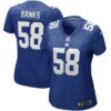 Carl Banks New York Giants Nike Women’s Game Retired Player Jersey – Royal
