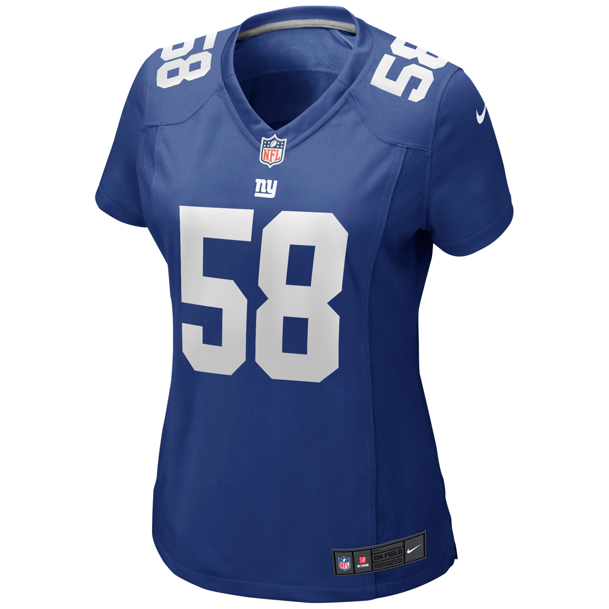 Carl Banks New York Giants Nike Women’s Game Retired Player Jersey – Royal - Image 2