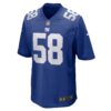 Casey Kreiter New York Giants Nike Game Jersey – Royal