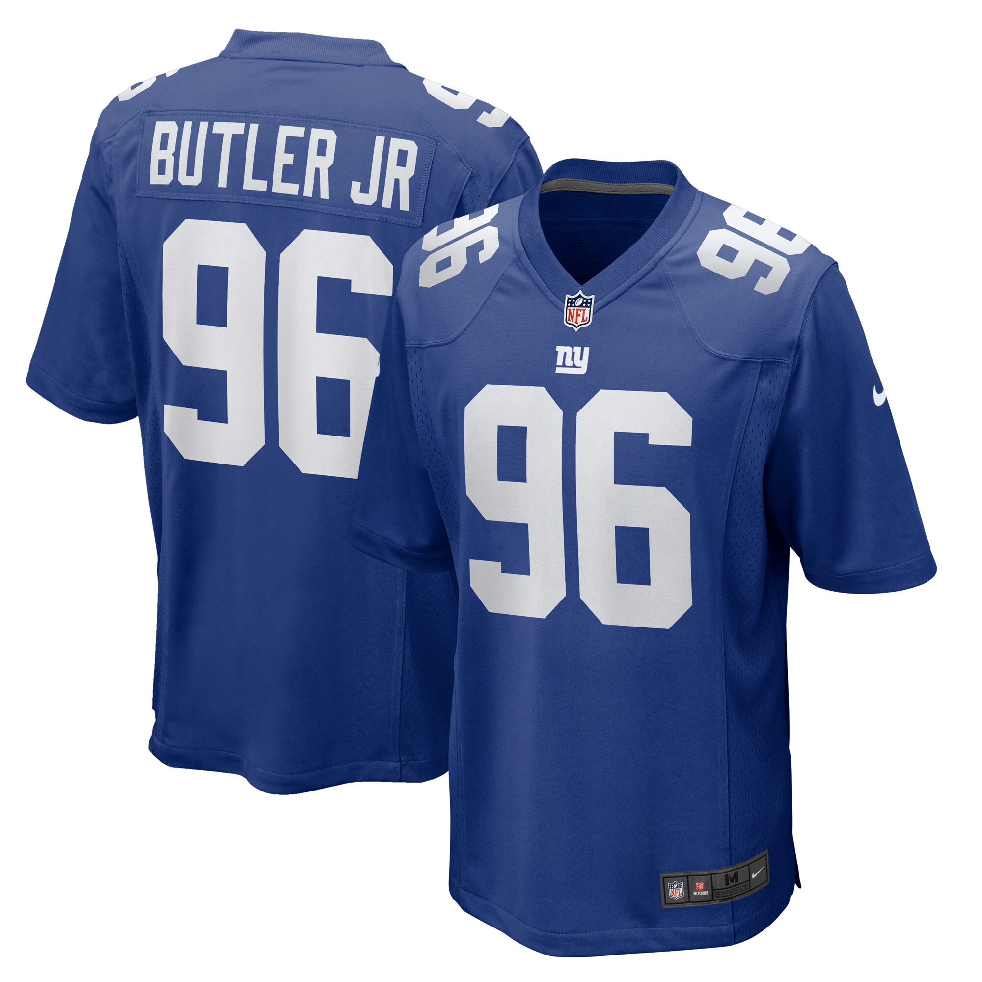 Vernon Butler Jr. New York Giants Nike Team Game Jersey – Royal