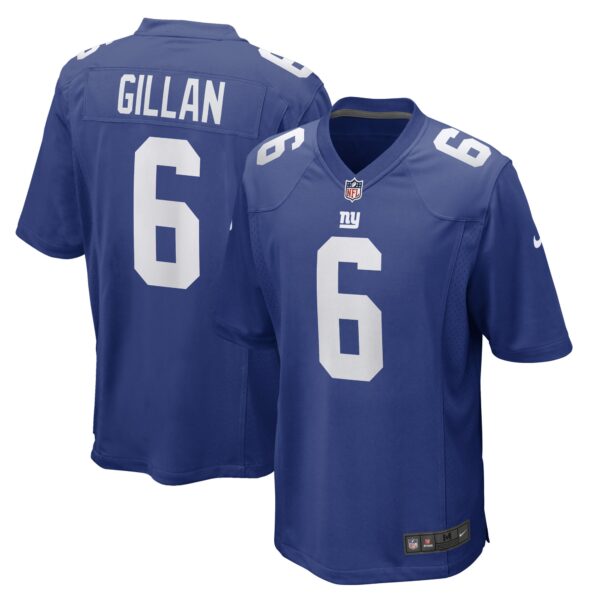 Jamie Gillan New York Giants Nike Game Player Jersey – Royal