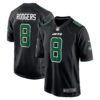 Aaron Rodgers New York Jets Nike Fashion Game Jersey – Black