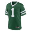 New York Jets Nike #1 Dad Game Jersey – Legacy Green