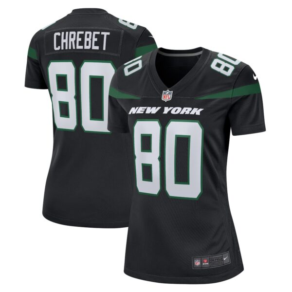 Wayne Chrebet New York Jets Nike Women’s Retired Player Jersey – Black