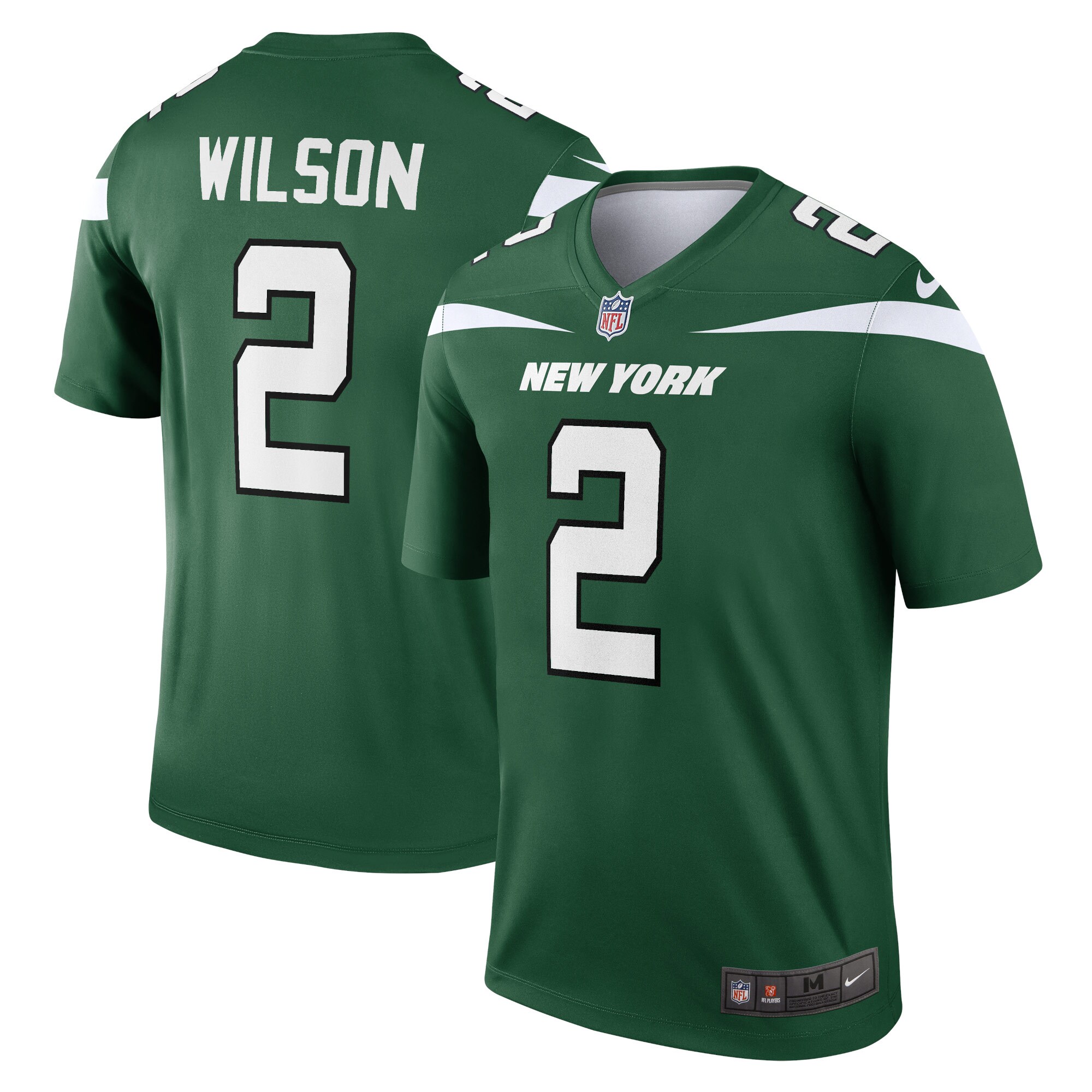 Zach Wilson New York Jets Nike Legend Jersey – Gotham Green