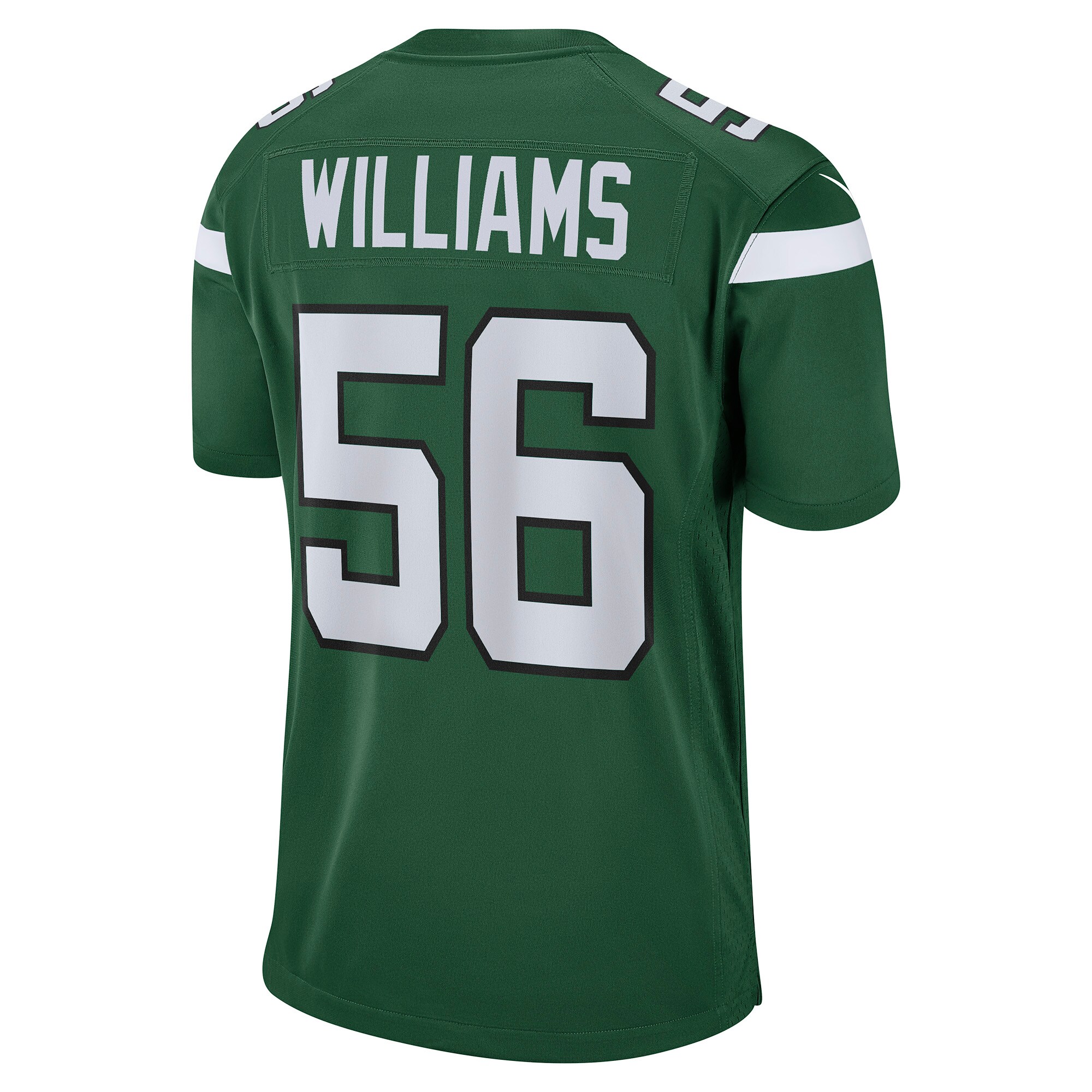 Quincy Williams New York Jets Nike Game Jersey – Gotham Green - Image 3