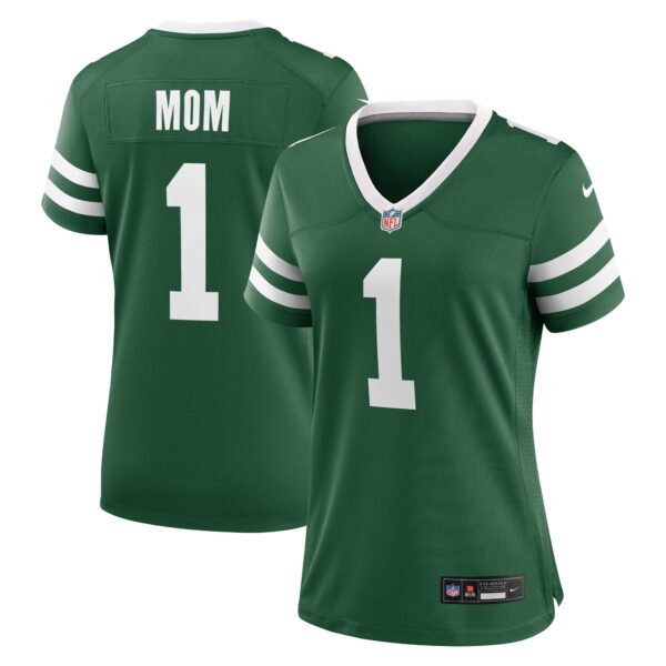 New York Jets Nike Women’s #1 Mom Game Jersey – Legacy Green