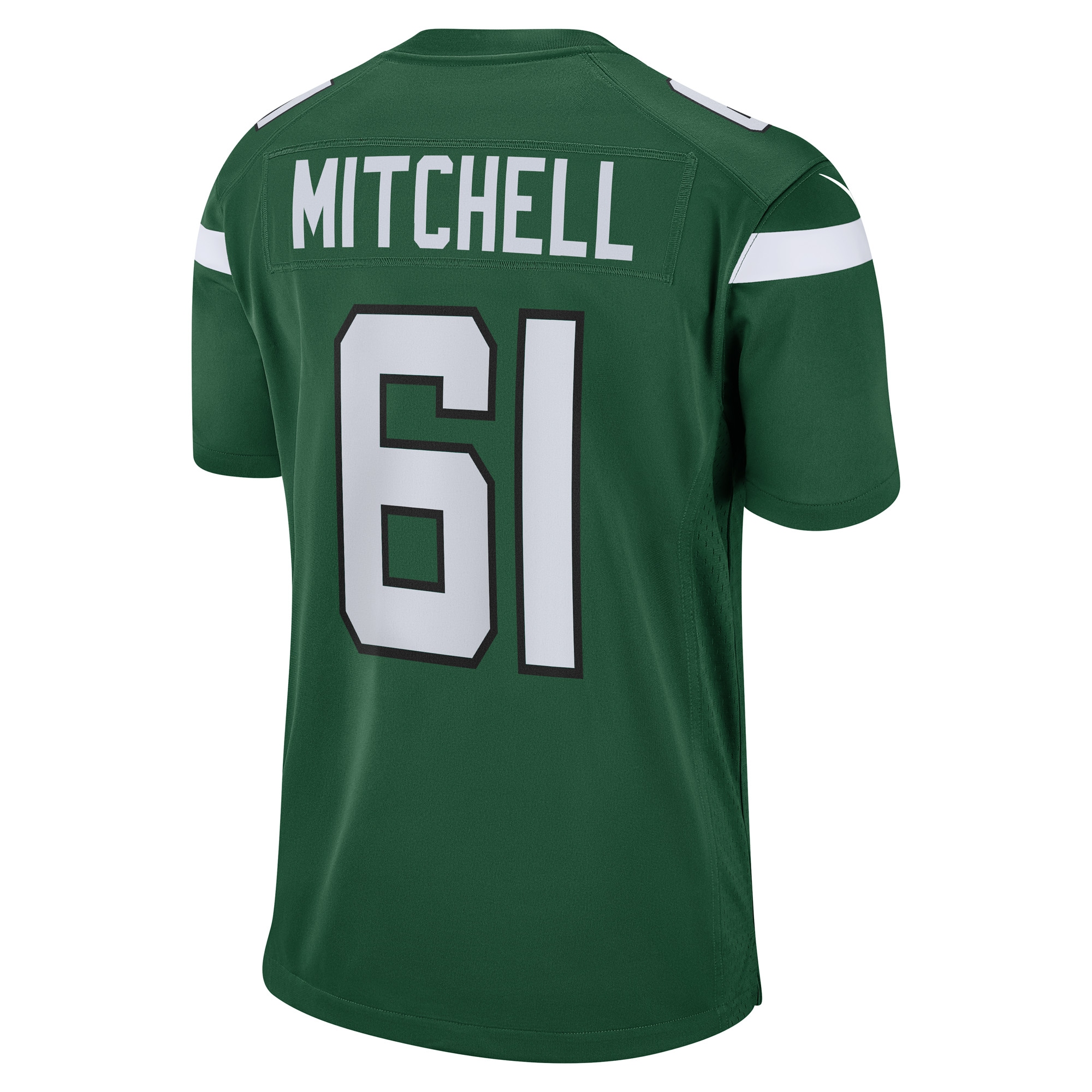 Max Mitchell New York Jets Nike Game Player Jersey – Gotham Green - Image 2