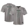 Zach Wilson New York Jets Nike Youth Atmosphere Game Jersey – Gray
