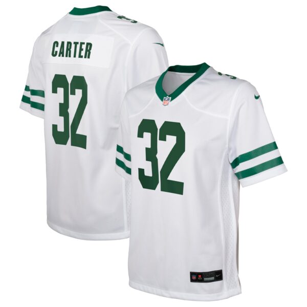Michael Carter New York Jets Nike Youth Game Jersey – Legacy White
