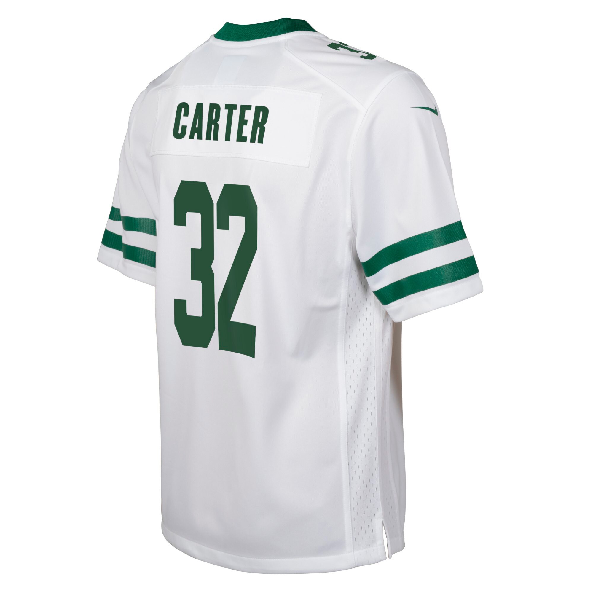 Michael Carter New York Jets Nike Youth Game Jersey – Legacy White - Image 3