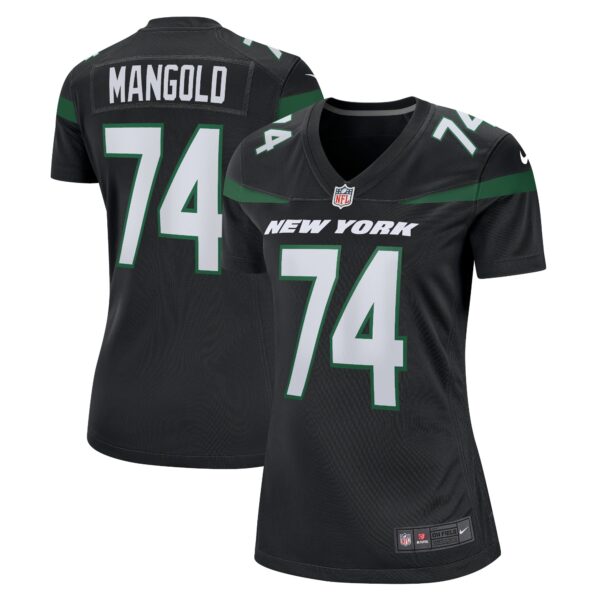 Nick Mangold New York Jets Nike Women’s Retired Player Jersey – Black