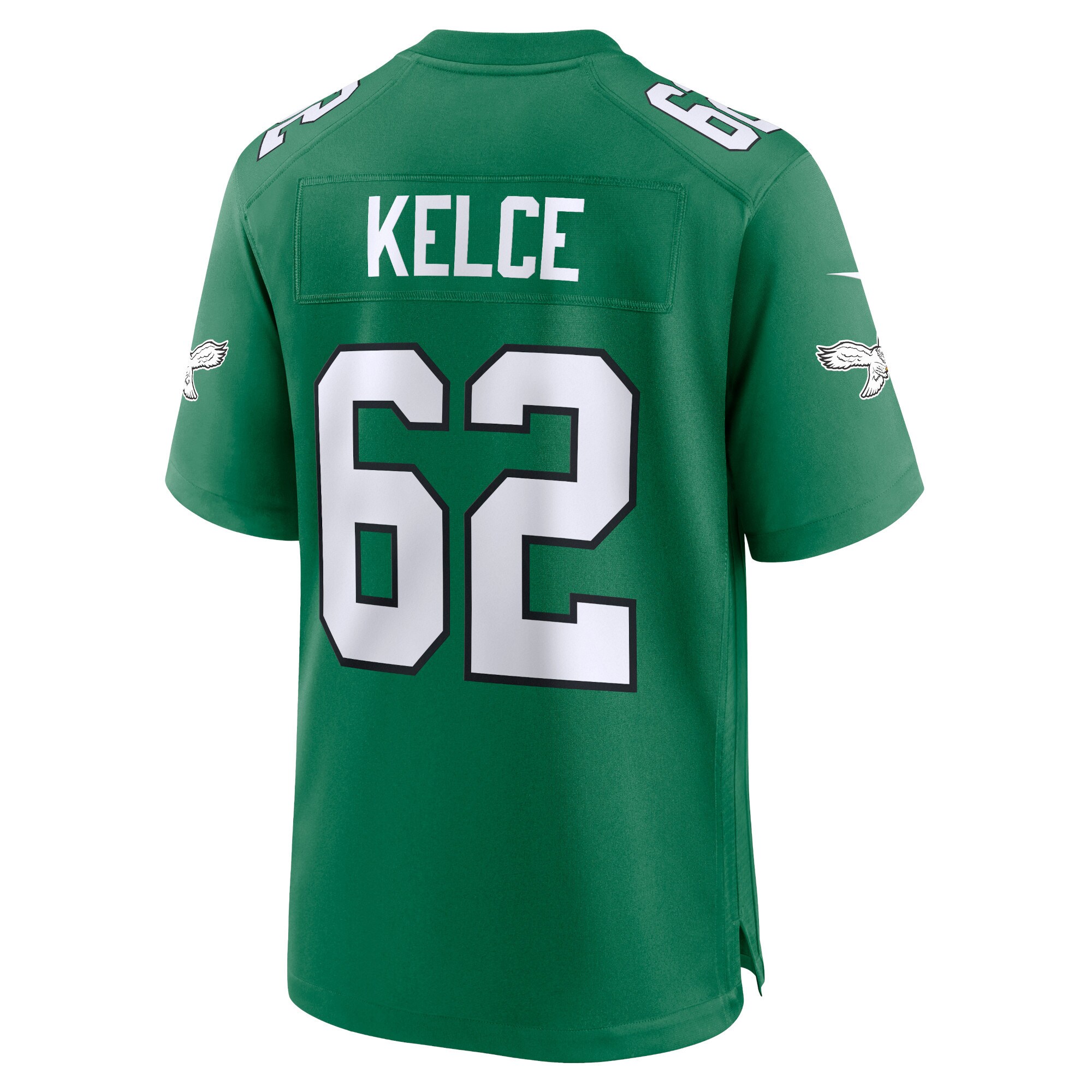 Jason Kelce Philadelphia Eagles Nike Youth Game Jersey – Kelly Green - Image 2