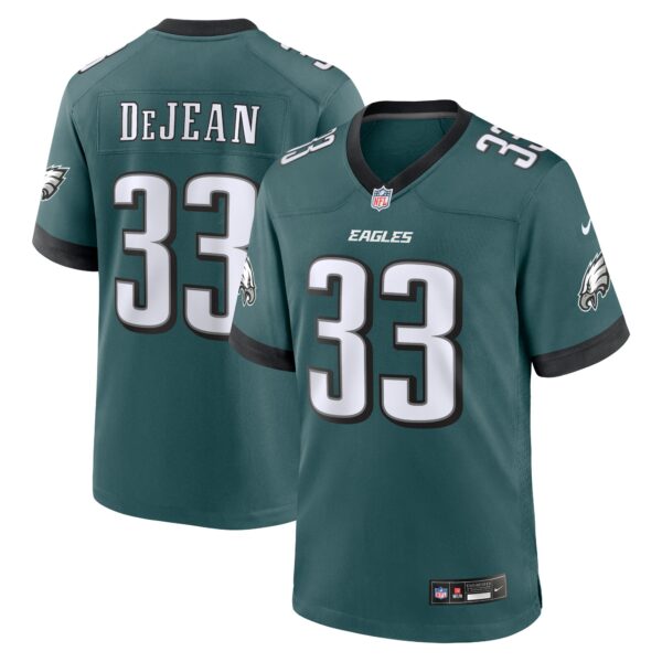 Cooper DeJean Philadelphia Eagles Nike 2024 NFL Draft Game Jersey – Green