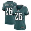 Saquon Barkley Philadelphia Eagles Nike Women’s Game Player Jersey – Midnight Green