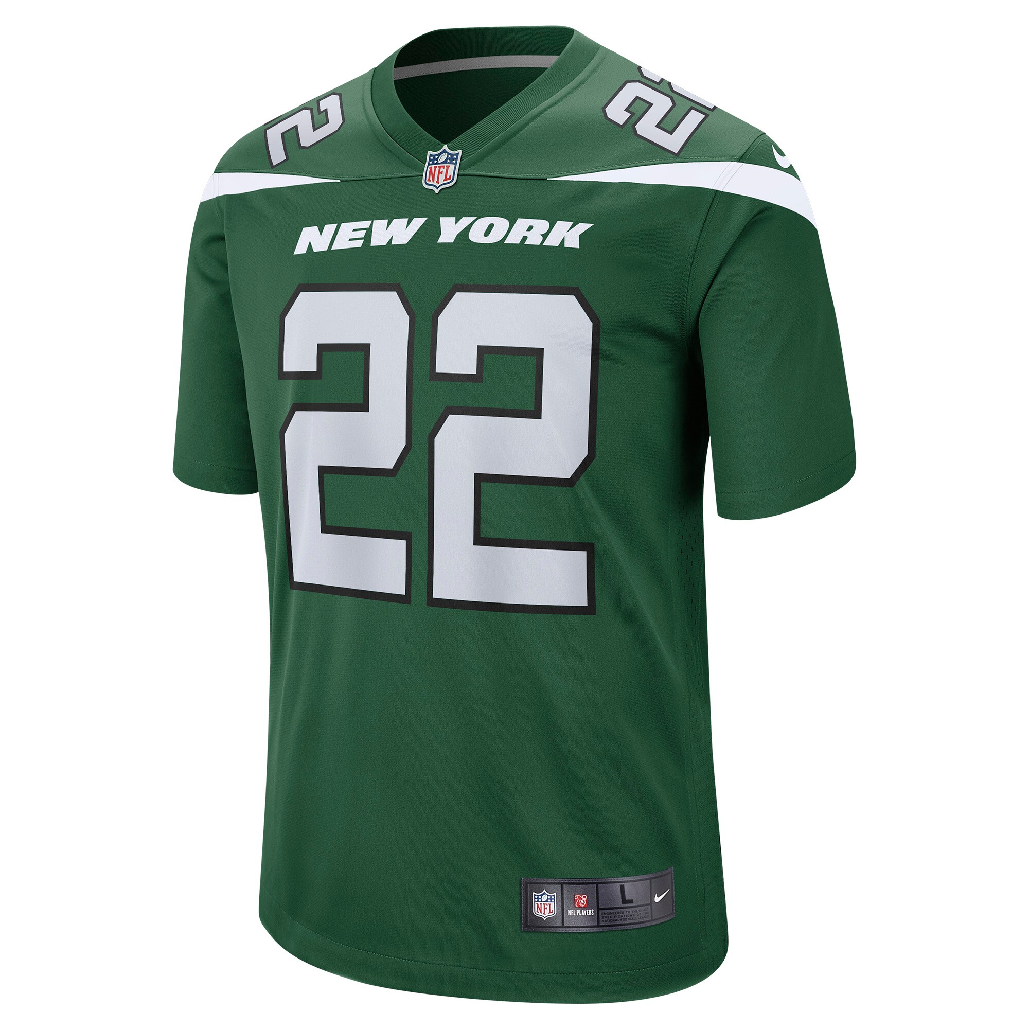 Tony Adams New York Jets Nike Game Player Jersey – Gotham Green - Image 2