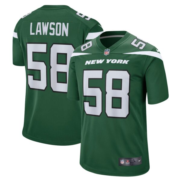 Carl Lawson New York Jets Nike Game Jersey – Gotham Green