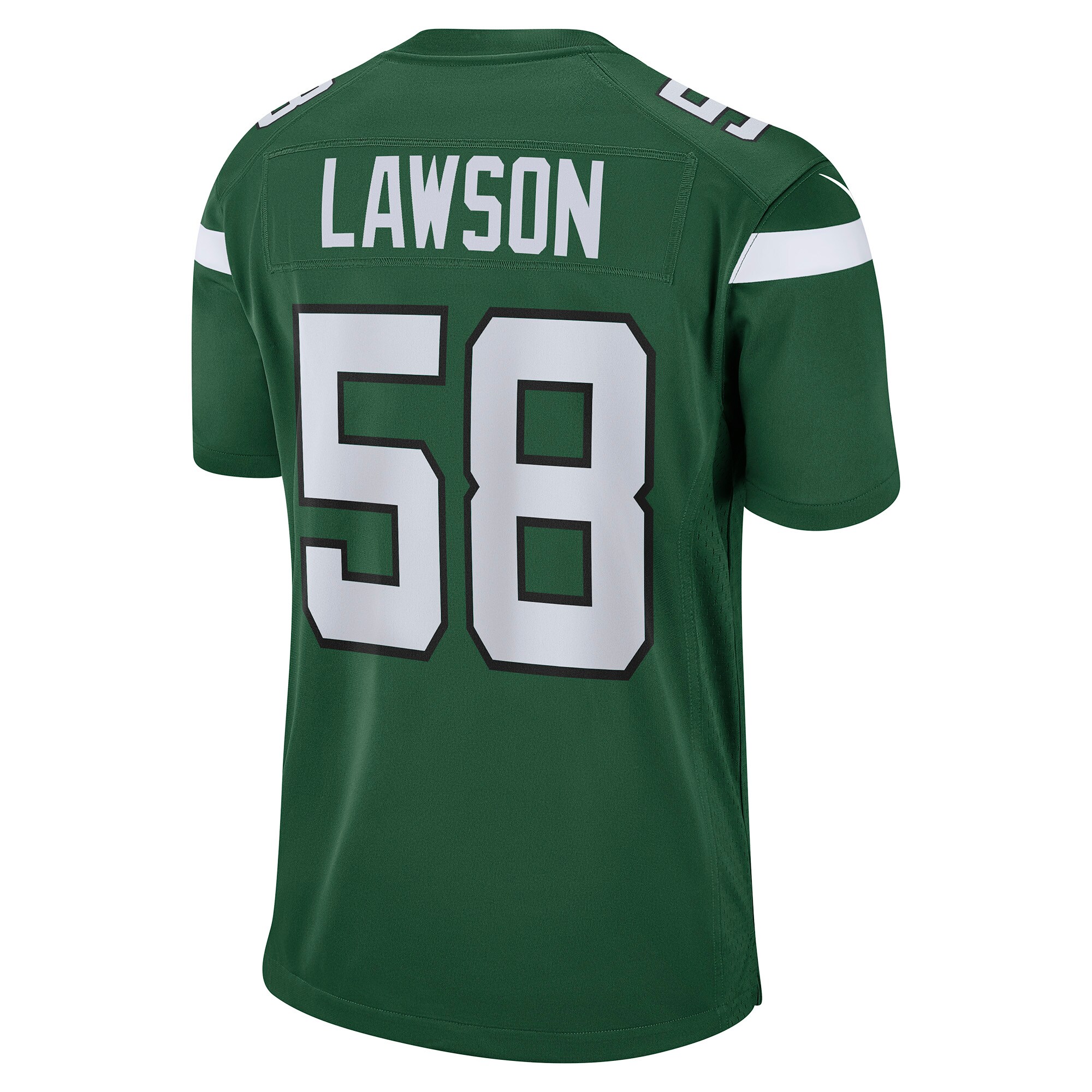 Carl Lawson New York Jets Nike Game Jersey – Gotham Green - Image 3
