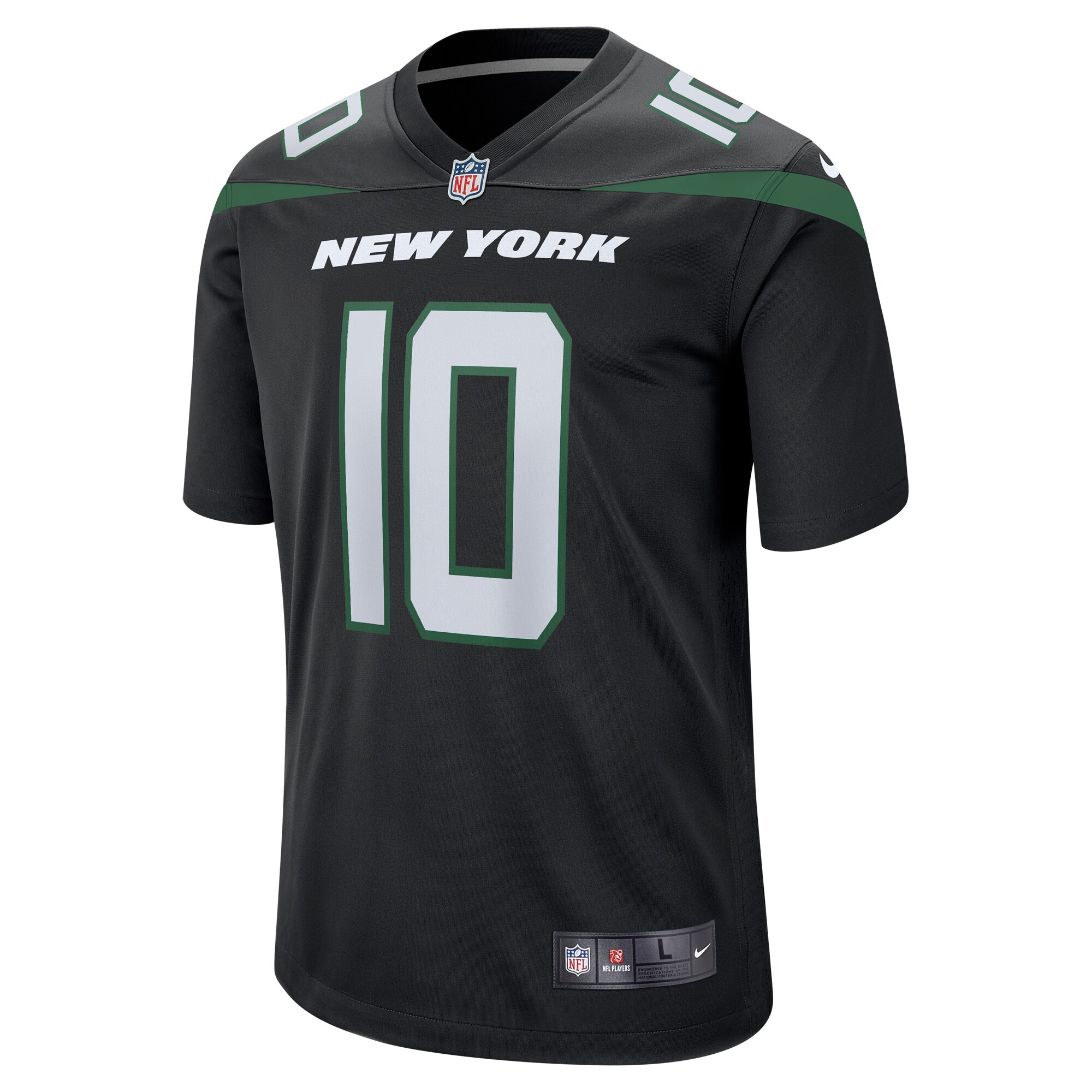 Allen Lazard New York Jets Nike Alternate Game Jersey – Stealth Black