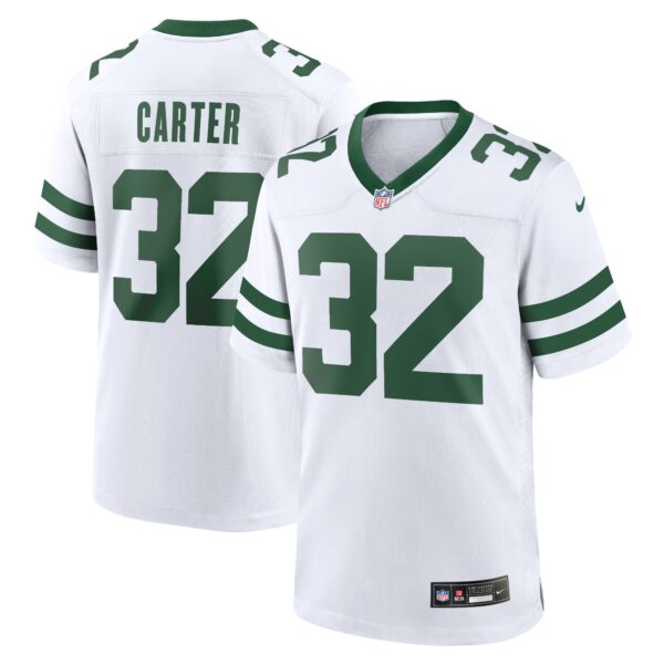 Michael Carter New York Jets Nike Game Jersey – Legacy White